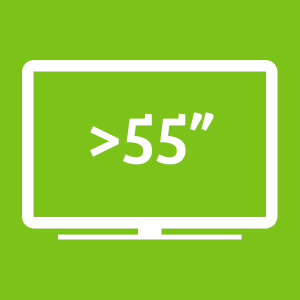 Televisores > 55