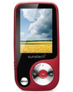 REPRODUCTOR MP4 SUNSTECH THORN 4GB ROJO