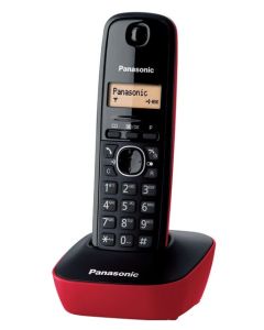 TELEFONO PANASONIC KXTG1611SPR ROJO