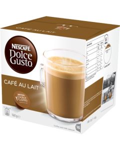 PACK 16 CAPSULAS DOLCE GUSTO NESCAFE CAFE CON LECHE