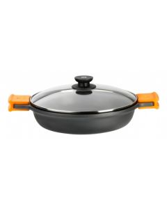CACEROLA BAJA BRA EFFICIENT 28CM TAPA CRISTAL (A270528)
