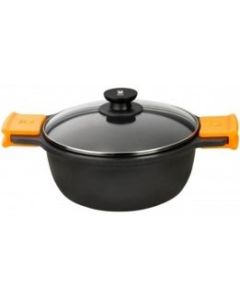 CACEROLA ALTA BRA EFFICIENT 24CM TAPA CRISTAL (A270324)