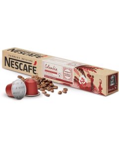 PACK 10 CAPSULAS NESCAFE FARMERS ORIGINS COLOMBIA DECAF