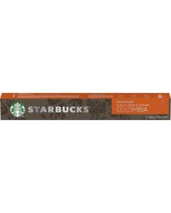 PACK 10 CAPSULAS NESPRESSO STARBUCKS COLOMBIA