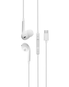 AURICULAR DCU USB TIPO C STEREO BLANCO (34151010)
