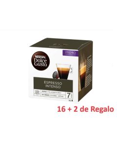 PACK 16+2 CAPSULAS DOLCE GUSTO ESPRESSO INTENSO 12558484