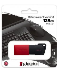 MEMORIA USB KINGSTON 3.2 128GB DT EXODIA (DTXM/128))