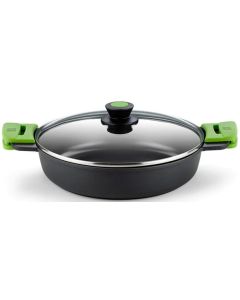 CACEROLA BAJA BRA PRIOR 36CM PRIOR VERDE (A400536)
