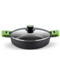 CACEROLA BAJA BRA PRIOR 40CM PRIOR VERDE (A400540)