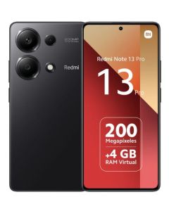 TELEFONO XIAOMI NOTE 13 PRO 4G 6,67” 1,5K 8/256 BLACK