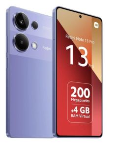 TELEFONO XIAOMI NOTE 13 PRO 4G 6,67” 1,5K 8GB/256GB  PURPLE