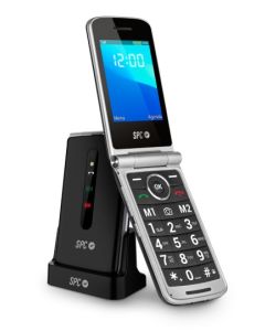 TELEFONO SPC PRINCE 2.8" 4G FM BLACK (2321NS)