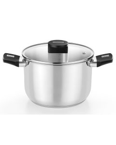 OLLA MONIX ELITE 18CM CON TAPA VIDRIO (M240218)