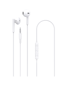 AURICULAR DCU JACK 3,5MM STEREO BLANCO (34151000)