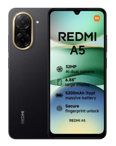 TELEFONO XIAOMI REDMI A5 6.88"HD+ 3/64GB BLACK (MZB0JSEEU)