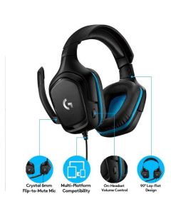 AURICULARES+MICRO LOGITECH G432 GAMING (981-000770)