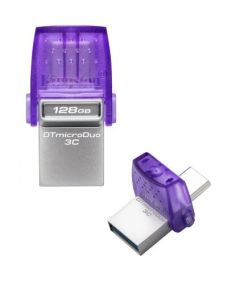 MEMORIA USB KINGSTON 3.2 DUO 128GB TYPE-A+TYPE-C