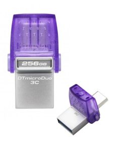 MEMORIA USB KINGSTON 3.2 DUO 256GB TYPE-A+TYPE-C