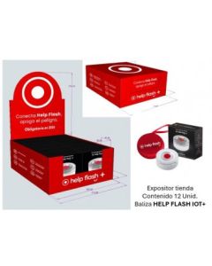 EXPOSITOR BALIZA HELP FLASH 