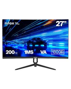 MONITOR NILOX 27” F/HD CURVO 1MS 200HZ HDMI 2.1/DP 